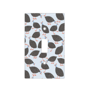 Cute Guinea Hen Bird Light Switch Cover