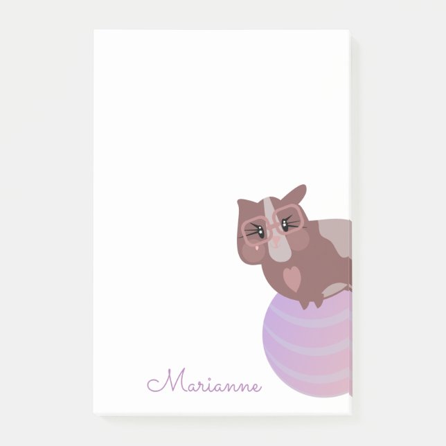 Cute Guinea Pig Ball Notes (Front)