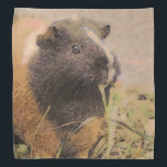 cute Guinea pig Bandana<br><div class="desc">Guinea Pig, adorable, awesome, cute, pet, animal, Unique, amazing, </div>