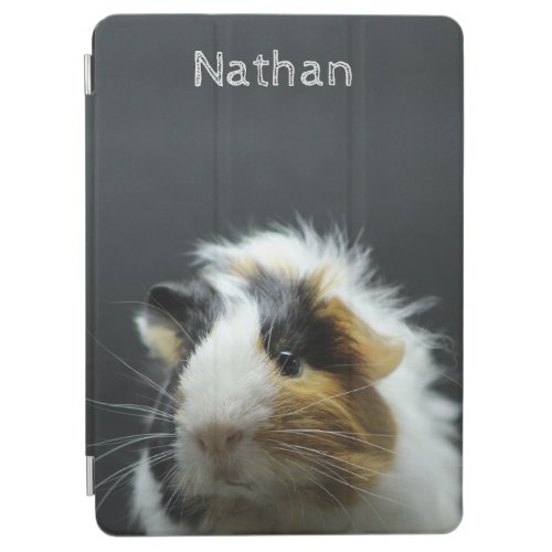 Cute Guinea Pig Chalkboard Personalised iPad Air Cover