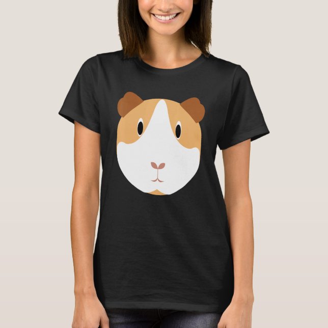 Cute Guinea Pig Costume T-Shirt (Front)