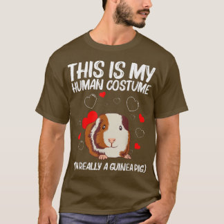 Cute Guinea Pig Design For Men Women Guinea Pig Ro T-Shirt