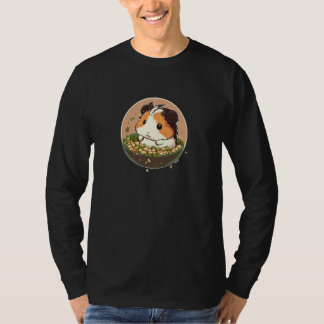 Cute Guinea Pig Devours Tofu Salad T-Shirt