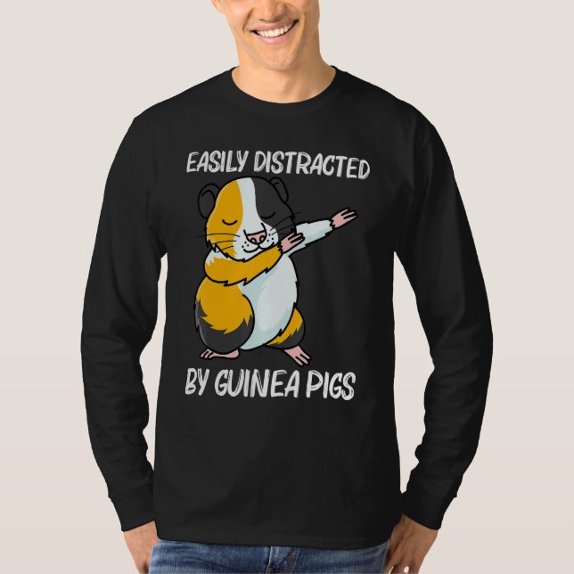 Cute Guinea Pig For Men Women Pet Animal Breed T-Shirt (Front)