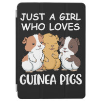Cute Guinea Pig Gifts Girls Kawaii Guinea Pig Gift iPad Air Cover
