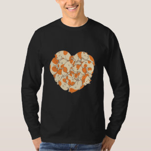 Cute Guinea Pig Heart Furry Potato  1 T-Shirt