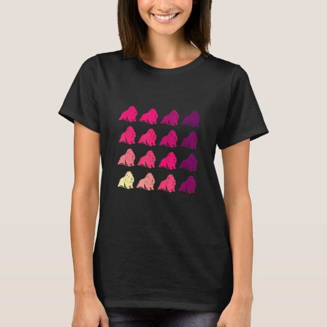 Cute Guinea Pig I Pet Owner Hamster   T-Shirt (Front)