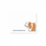 Cute Guinea Pig Illustration Personalized Post-it Notes
