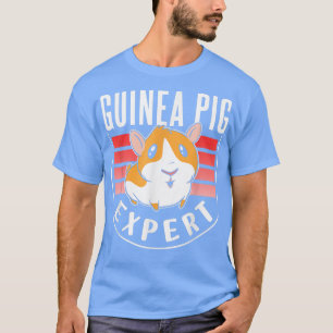 Cute Guinea Pig Lover Animal Pet Expert T-Shirt