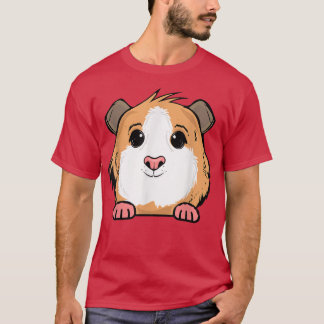 Cute Guinea Pig Lover Women Guinea Pig T-Shirt
