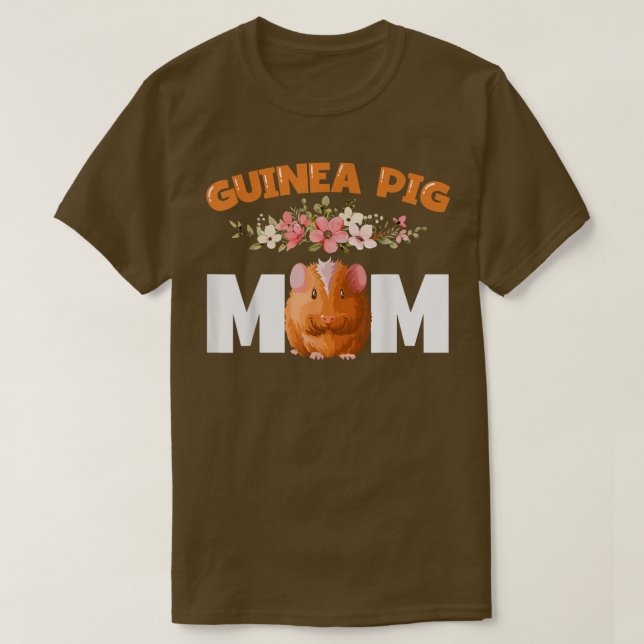 Cute Guinea Pig Lovers Guinea Pig Mom Guinea Pig M T-Shirt (Design Front)