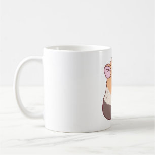 Cute Guinea Pig Loves Drinking Bubble Tea Coffee Mug