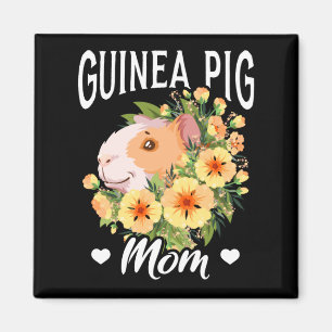 Cute Guinea Pig Mom Magnet