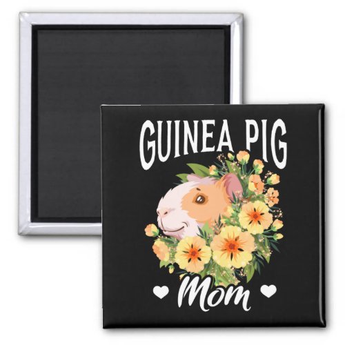 Cute Guinea Pig Mom Magnet