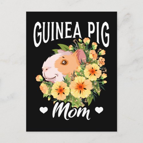Cute Guinea Pig Mom Postcard