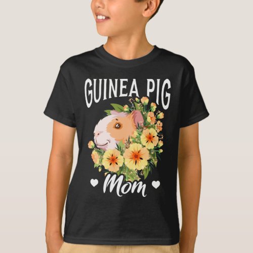 Cute Guinea Pig Mom T_Shirt