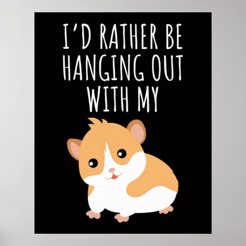 Cute Guinea Pig Poster