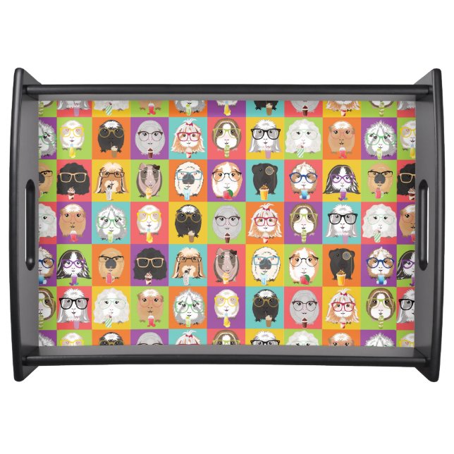 Cute Guinea Pig  Serving Tray (Front)