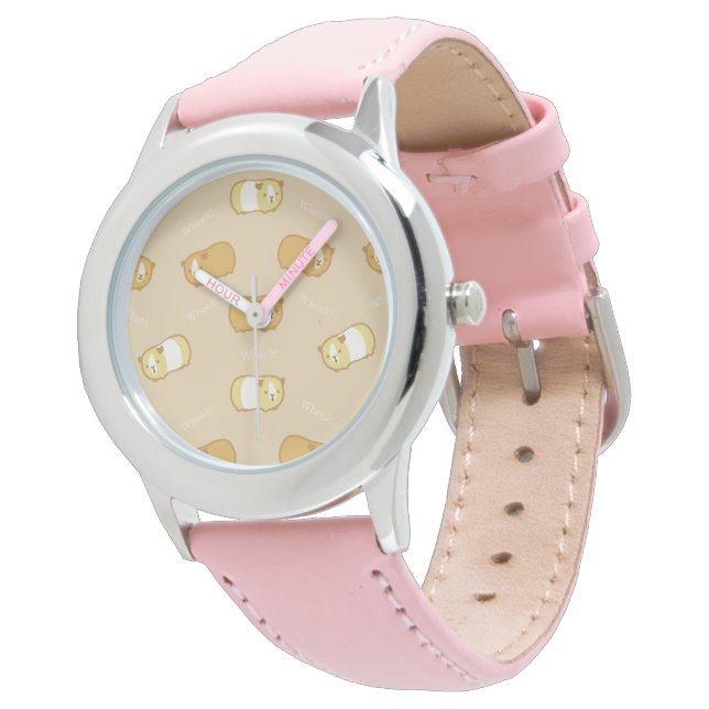 Cute Guinea Pig Watch (Angled)