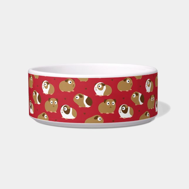 Cute Guinea Pigs Bowl (Front)