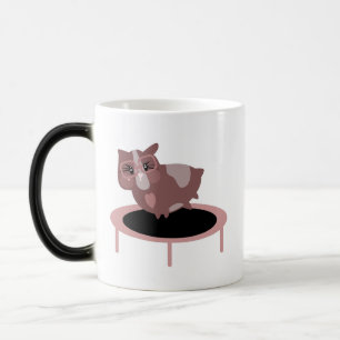 Cute Guinea Pigs Exercising Color Morph Mug