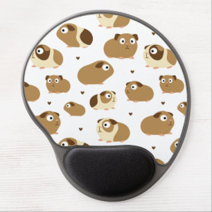 Cute Guinea Pigs Gel Mouse Pad