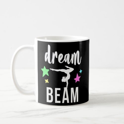 Cute Gymnastics Balance Beam for Gymnast or Coach  Coffee Mug