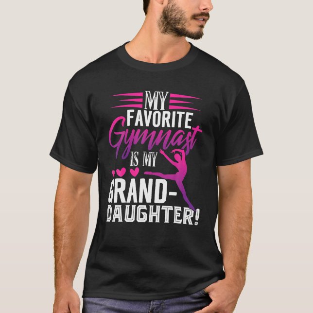 Cute Gymnastics Grandma Shirt Gymnast Grandma Gift (Front)