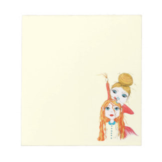 Cute Haircut Hairdresser Notepad