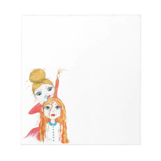 Cute Haircut Hairstylist Notepad