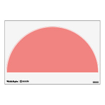 cute half circle wall decal