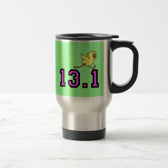 Cute half marathon coffee mugs