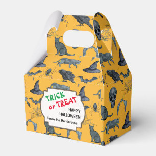 Cute Halloween all-over design custom Favor Box