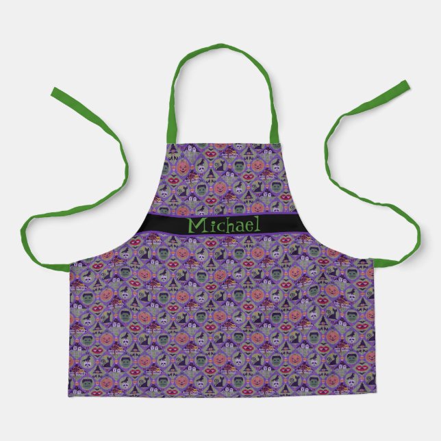 Cute Halloween Apron (Front)
