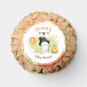 Cute Halloween baby shower Peanut Butter cups Reese's Peanut Butter Cups