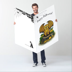  Cute Halloween Bat Card