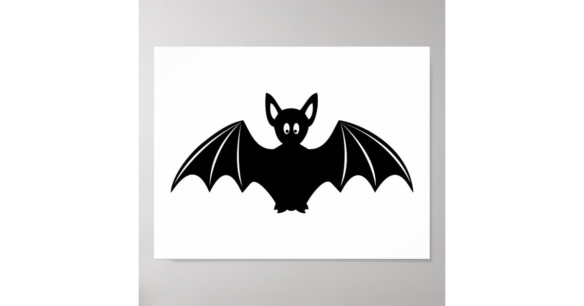 cartoon black bats