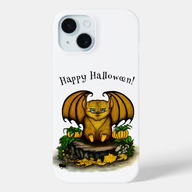  Cute Halloween Bat Case-Mate iPhone Case (Back)