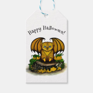 Cute Halloween Bat Gift Tags