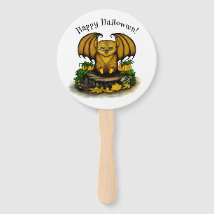 Cute Halloween Bat Hand Fan