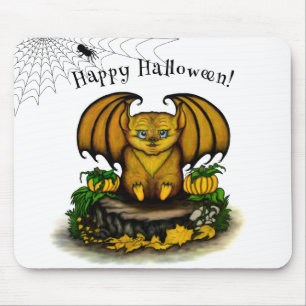 Cute Halloween Bat Mouse Pad