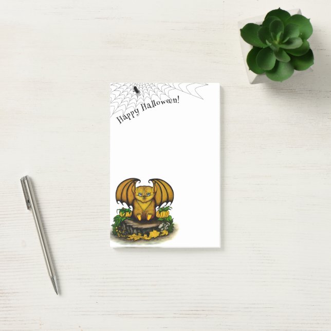 Cute Halloween Bat Post-it Notes (Office)