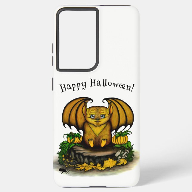  Cute Halloween Bat Samsung Galaxy Case (Back)