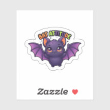 Cute Halloween Bat Sticker