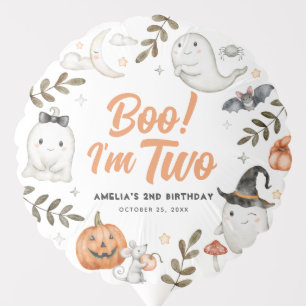 Cute Halloween Birthday Party Balloon
