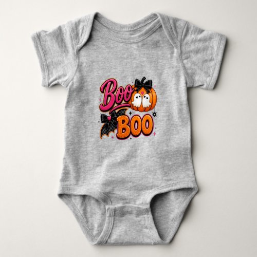 Cute Halloween Boo Boo Baby Bodysuit