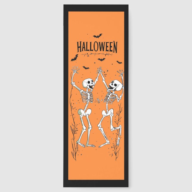Cute Halloween BOO Cat Bookmark (Front)