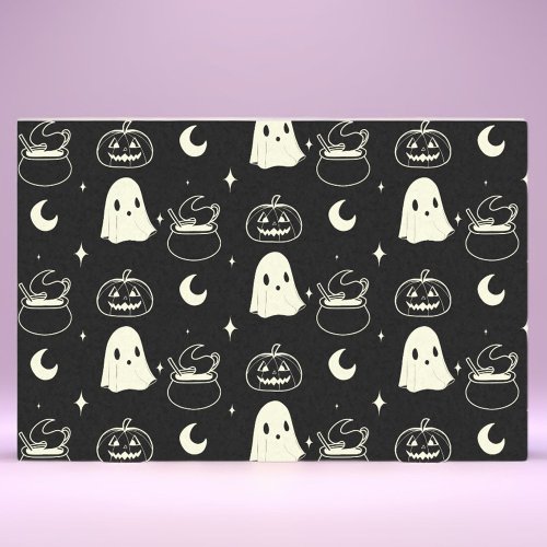 Cute Halloween Boo Ghost Pattern   Tissue Paper