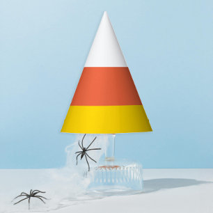 Cute Halloween Candy Corn Kids Party Hat