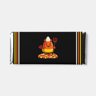 Cute Halloween candy corn monster Hershey Bar Favors